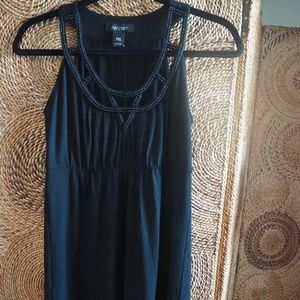 Black Sleeveless Mini Dress - WHBM